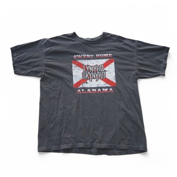 Lynyrd Skynyrd 2018 Sweet Home Alabama Farewell Tour T-Shirt Grey Men's 2XL - Picture 1 of 8